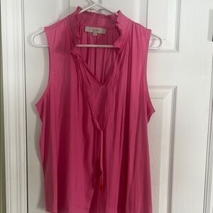 LOFT Pink Sleeveless Women's Top